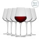 6 verres InAlto Tre Sensi Large Verre à pied à vin 55 cl
